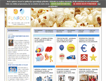 Tablet Screenshot of funfood.si